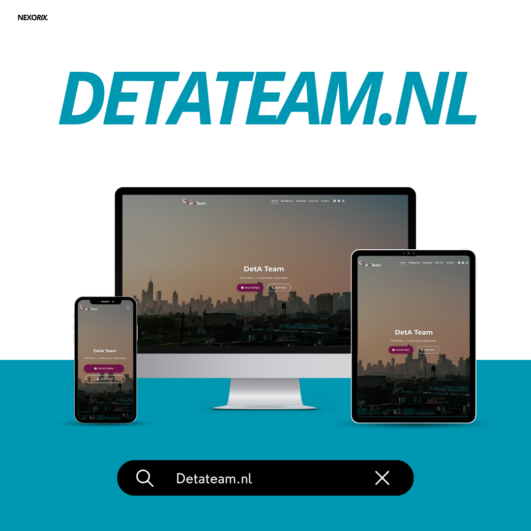 Detateam - webdesign project